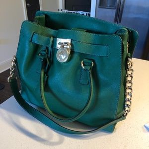 Michael Kors Mercer Tote in Green